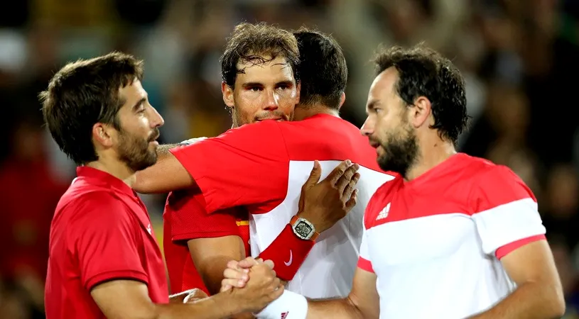 România întâlnește Spania lui Rafael Nadal în barajul pentru turneul final al Cupei Davis! Ghinion pentru „tricolori