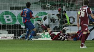 Steaua, ultimul loc în clasamentul penalty-urilor "pro", Rapid pe podium!** Se decide derby-ul cu un 11 metri? Vezi statistica