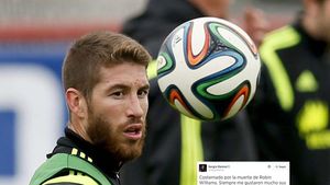 Din păcate, nu e banc. Sergio Ramos s-a făcut din nou de râs. Mesajul postat după moartea lui Robin Williams: "Sunt... consternat"