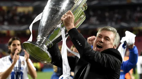 Carlo Ancelotti, un om care știe ce înseamnă loialitatea în fotbal. Cele patru echipe pe care nu le-ar putea antrena niciodată: „Respect istoria”