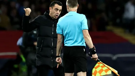 Xavi l-a făcut praf pe Istvan Kovacs, după Barcelona – PSG 1-4! L-a desființat cum rar se vede în Liga Campionilor: „A fost foarte slab! A fost un dezastru şi i-am zis-o. Ne-a distrus sezonul”