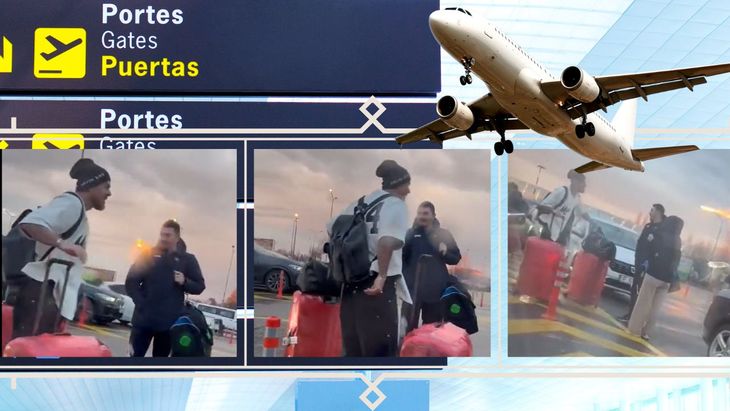 Denis Alibec, surprins pe aeroport cu echipa Metaloglobus. Ce se întâmplă cu atacantul de la FCSB. EXCLUSIV