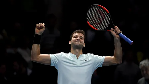 Debut fabulos pentru Grigor Dimitrov la Turneul Campionilor. Lovituri sclipitoare, emoții cu carul și un nou examen parțial trecut la capitolul mental