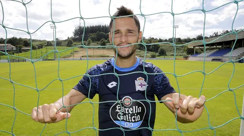 Reacția lui Florin Andone după primul gol marcat pentru Deportivo La Coruna: „Sper să înscriu cât mai multe!”