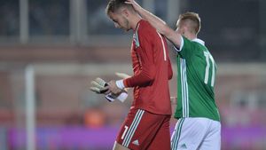 "Victimele" meciului România U21 - Irlanda de Nord U21. Încă un fotbalist a ajuns la spital după Dennis Man