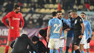 Radu Petrescu și Marian Barbu, băgați în ședință de vicepreședintele CCA după ce Malcom Edjouma a văzut doar „galben” pentru faultul grosolan asupra lui Armaș