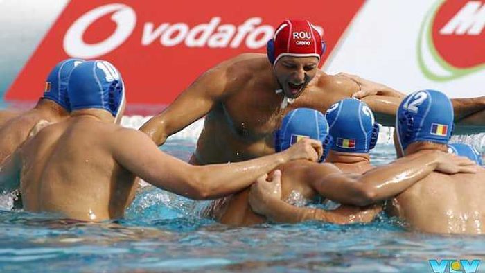 Naționala de polo, victorie în cel de-al doilea meci la Campionatul European de la Barcelona: 9-5 cu Slovacia