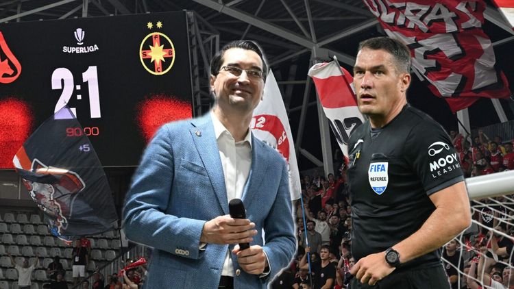 VIDEO Decizia FRF în cazul Istvan Kovacs după greșelile din Dinamo – FCSB. Anunțul lui Răzvan Burleanu: „E rolul nostru”