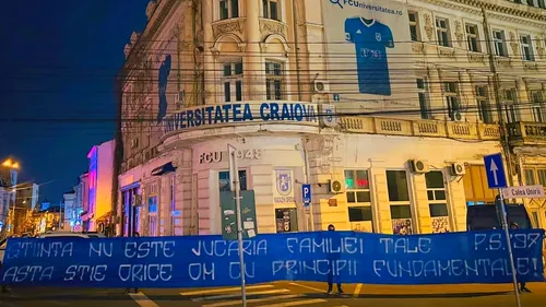 Ultraşii din Peluza Sud 97 au pornit Jihadul împotriva lui Adrian Mititelu şi a fotbaliştilor de la FC U Craiova! Au împânzit oraşul cu mesaje de amenințare