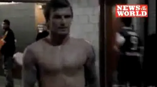 VIDEO** Beckham a vrut să bată un fan care i-a strigat „Renunță la prostituate!”