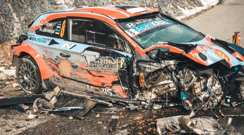 Un campion mondial, la un pas de moarte în Raliul Monte Carlo! Accidentul teribil din care a scăpat cu viață | VIDEO