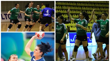 Spectacol la Vâlcea. Steluța Luca și Adina Meiroșu revin pe teren în turneul de handbal mixt "Handbal pentru educație"