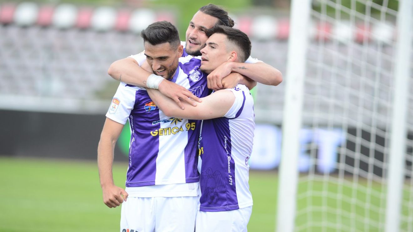FC Argeș - FC Voluntari 3-0 | Echipa lui Andrei Prepeliță s-a distrat cu elevii lui Bogdan Andone!