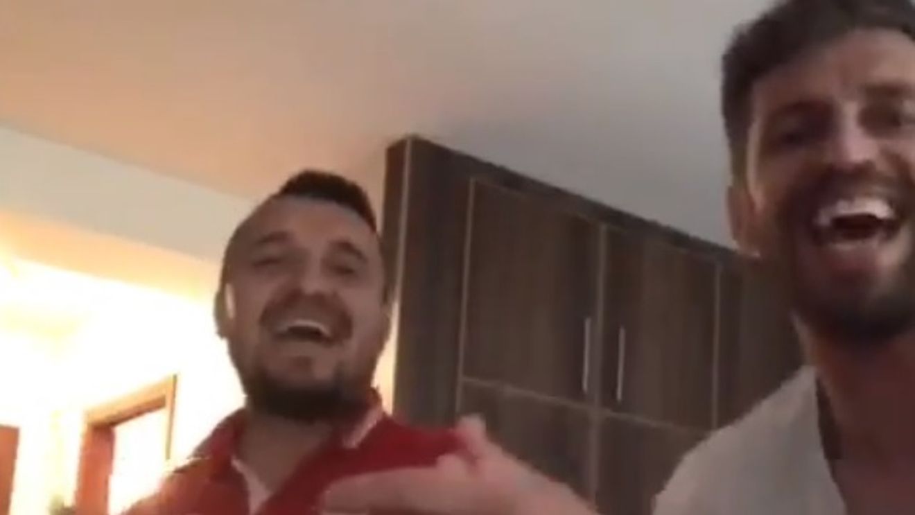 VIDEO | Chef de chef cu Budescu și Alibec. Lovin scoate din arhivă două momente de "viață" cu fotbaliștii pe care-i impresariază  