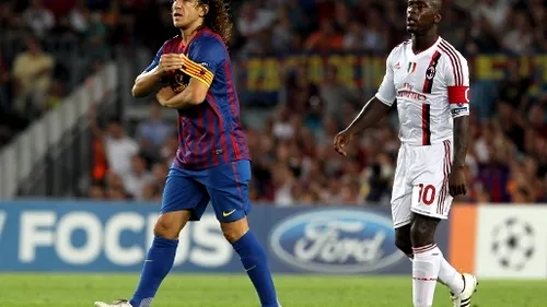 A revenit căpitanul!** Puyol a jucat din nou pentru Barca, după o pauză de 110 zile