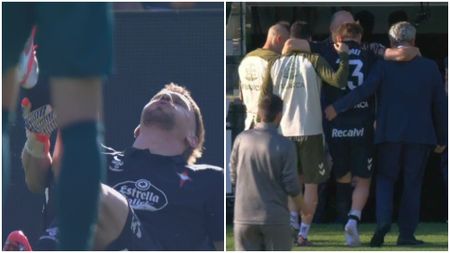 BREAKING | ŞOC în lotul României chiar înaintea partidei cu Turcia. Ionuţ Radu s-a accidentat şi a fost scos pe braţe după un meci cu şapte goluri marcate