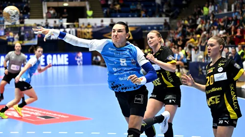 CSM București, victorie cu forcepsul. Rapid, umilință în Liga Campionilor