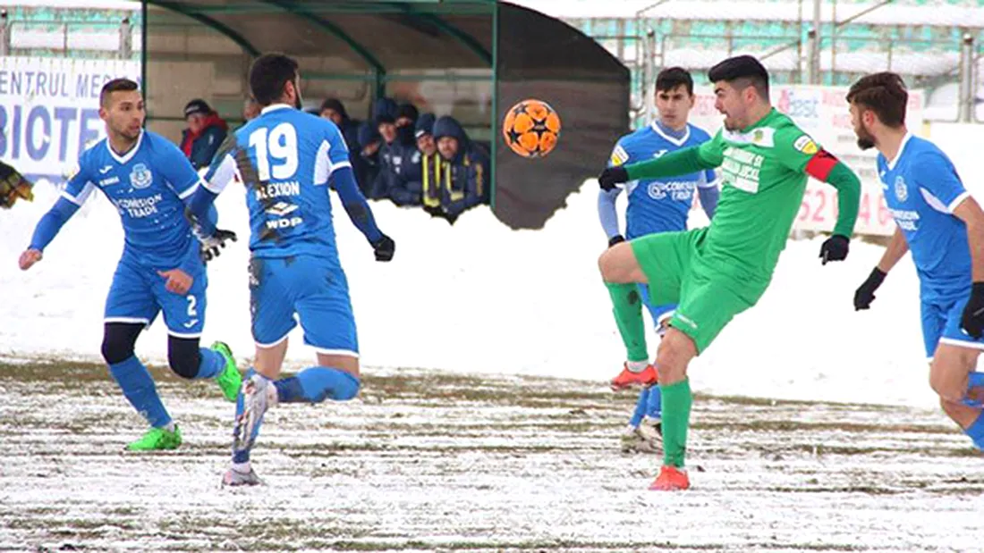 Dacia Unirea a pierdut în prelungiri meciul de la Suceava și a ajuns pe ultimul loc în Liga 2.** Frunză, frustrat: 
