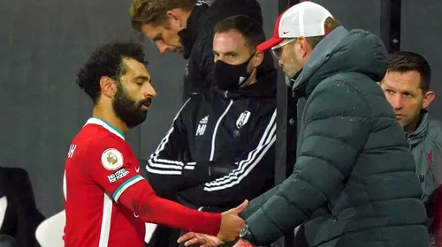 Mo Salah, pedepsit de Jurgen Klopp, i-a dat peste nas antrenorului lui Liverpool! Cum a reacționat egipteanul, după ce a fost lăsat pe bancă