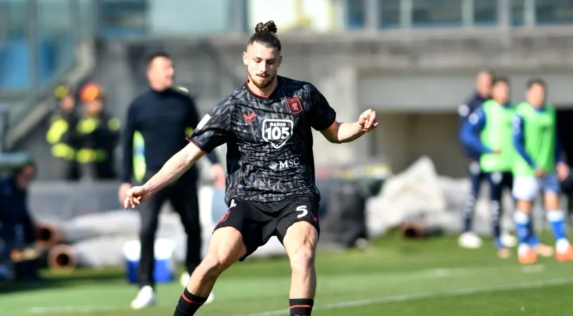 „Dragonul” Radu Drăgușin și-a dezvăluit arma secretă după ce a marcat al patrulea gol pentru Genoa în Serie B: „De aici vine puterea mea”
