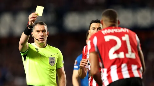 Fără milă! Le-a cerut suspendarea lui Istvan Kovacs celor de la UEFA: câte decizii ar fi făcut praf românul în Rangers – Bilbao