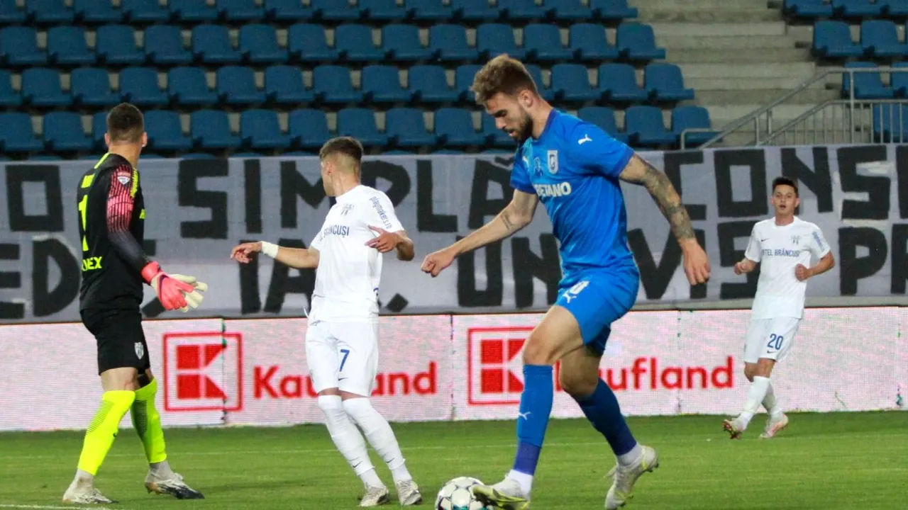 Viitorul Pandurii - Universitatea Craiova 2-2! Oltenii lui Marinos Ouzounidis se califică în finala Cupei României, după un nou meci fără glorie. Partida cu Astra se joacă cu spectatori