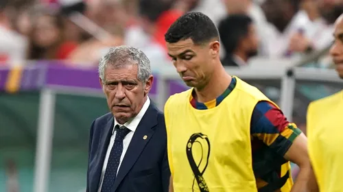 Selecționerul Portugaliei a dezvăluit cum a reacționat Cristiano Ronaldo când a aflat că e rezervă la meciul cu Elveția. „A fost supărat! E timpul să nu mai vorbim despre asta!”