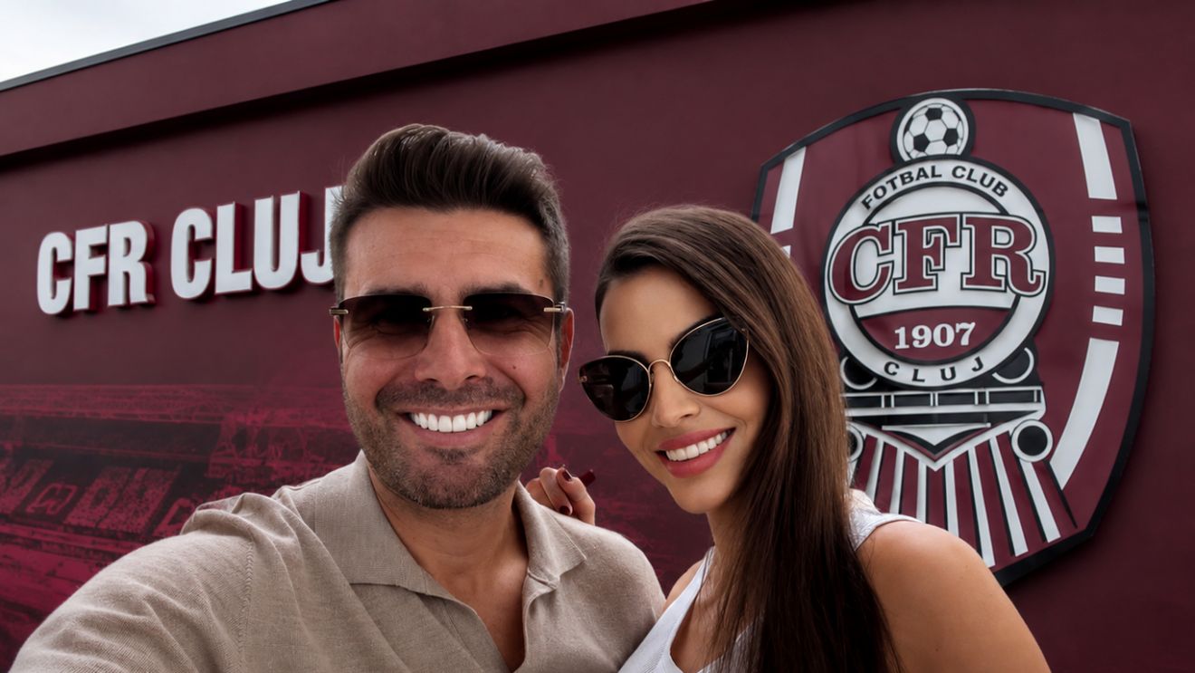 Adrian Mutu a acceptat oferta lui Nelu Varga de a antrena CFR Cluj! Sandra Mutu, soția „Briliantului”, a intervenit în forță