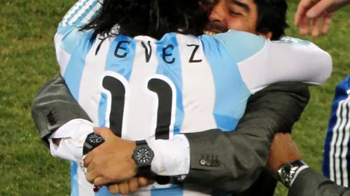 Maradona recunoaște: „Rosetti a greșit grav la golul lui Tevez”