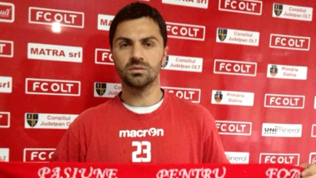 Vasile Gheorghe a semnat cu FC Olt:** 