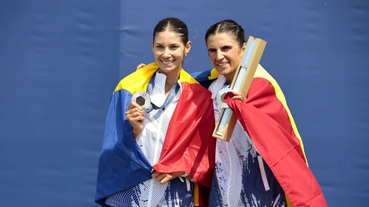 Gianina van Groningen și Ionela Cozmiuc au luat argintul la Jocurile Olimpice! Ce performanță pentru sportivele din România!