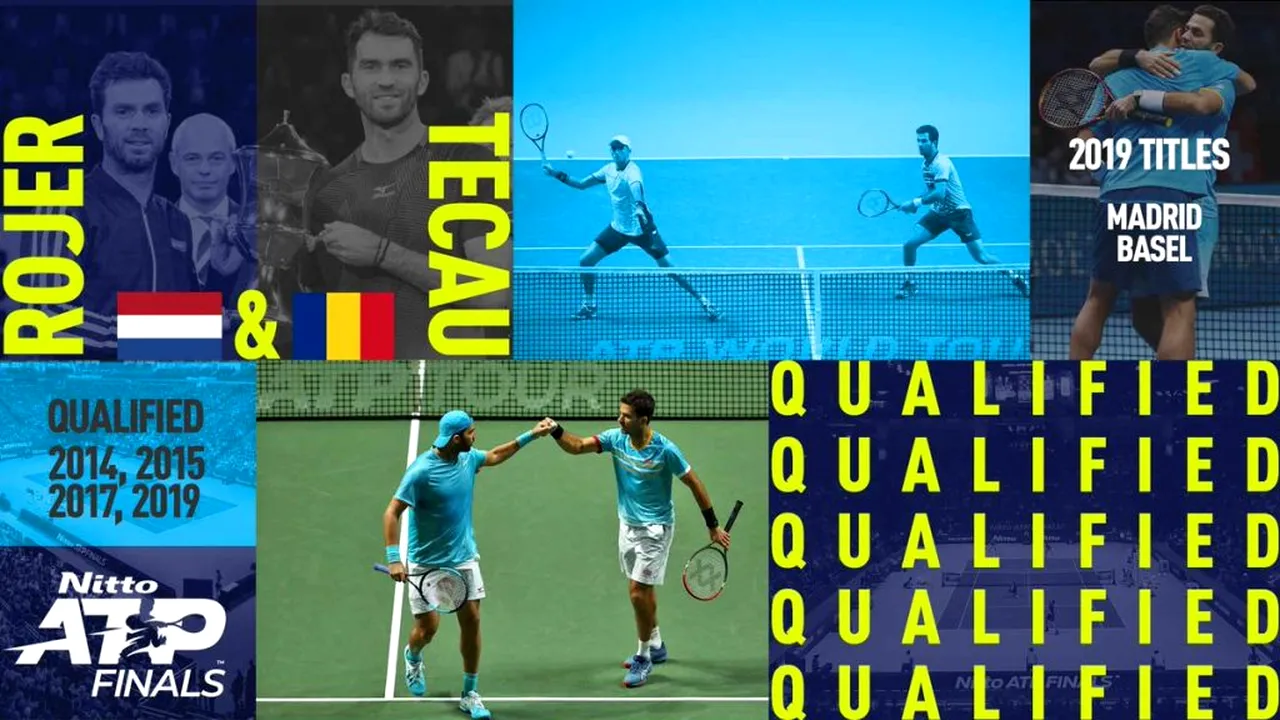 Vom privi cu sufletul la gură și Turneul Campionilor! Horia Tecău va fi prezent pentru a șasea oară în carieră la ATP Finals, în proba de dublu