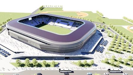 Vești mari despre noul stadion de 100.000.000 de euro din Superliga. E la o oră de București: „Am discutat cu constructorii și în decembrie va fi ridicat!”