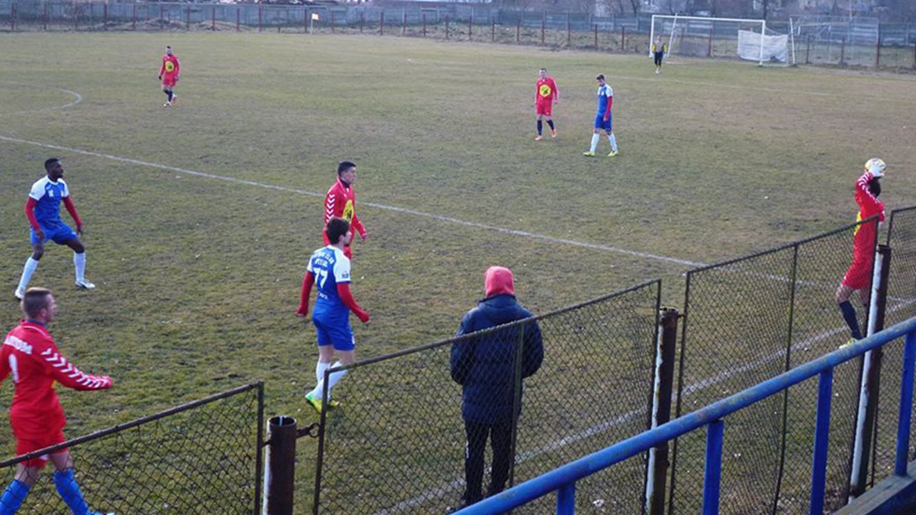 Oțelul Galați - ACS Poli Timișoara, scor 1-2, într-un meci amical