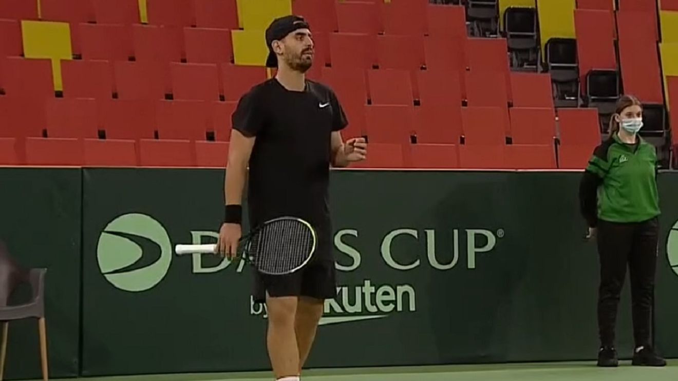 Cum a reușit Nicolae Frunză să învingă un adversar mai bine clasat cu 265 de locuri în meciul cu Peru din Cupa Davis: „Jocul meu e peste locul din clasament!"