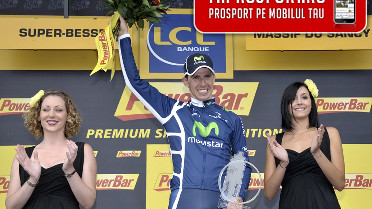 PREMIERĂ‚!** Rui Costa a câștigat etapa a opta a Turului Franței