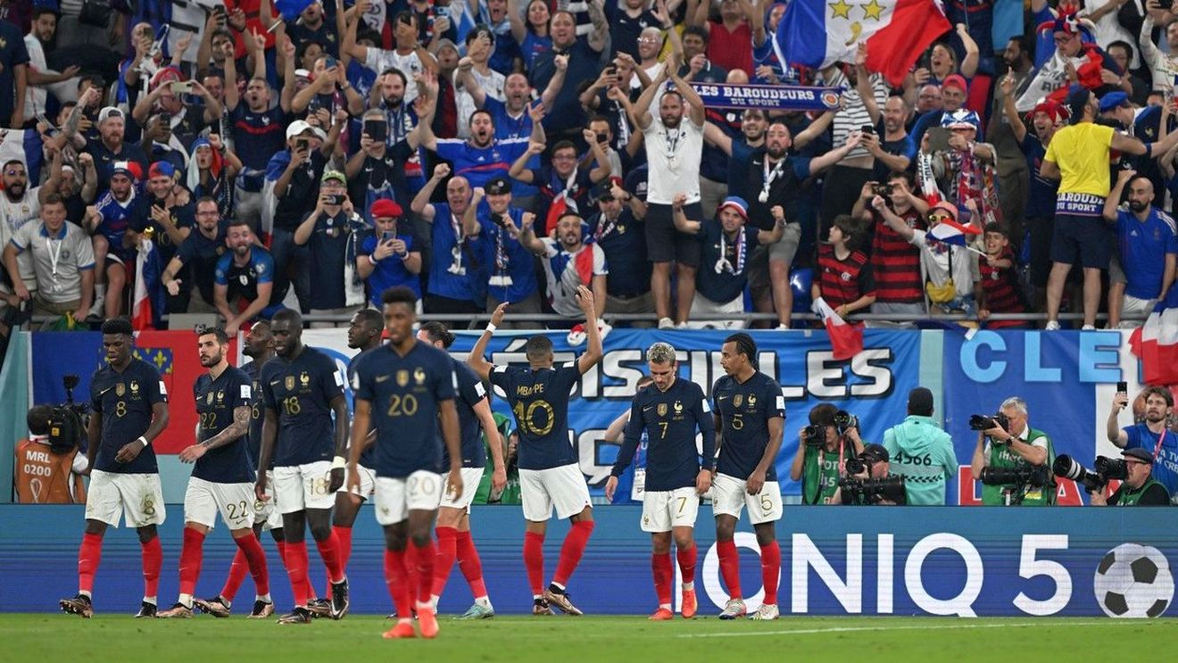 Franța - Polonia 3-1, în optimile de finală ale Campionatului Mondial din Qatar. Lewandowksi a înscris din penalty la ultima fază, dar campioana en-titre merge în sferturi