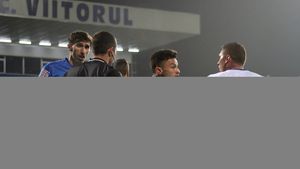 Viitorul - Pandurii 1-3 și echipa lui Edi Iordănescu termină sezonul regulat pe podium! A 13-a reușită a sezonului pentru golgheterul Ioan Hora