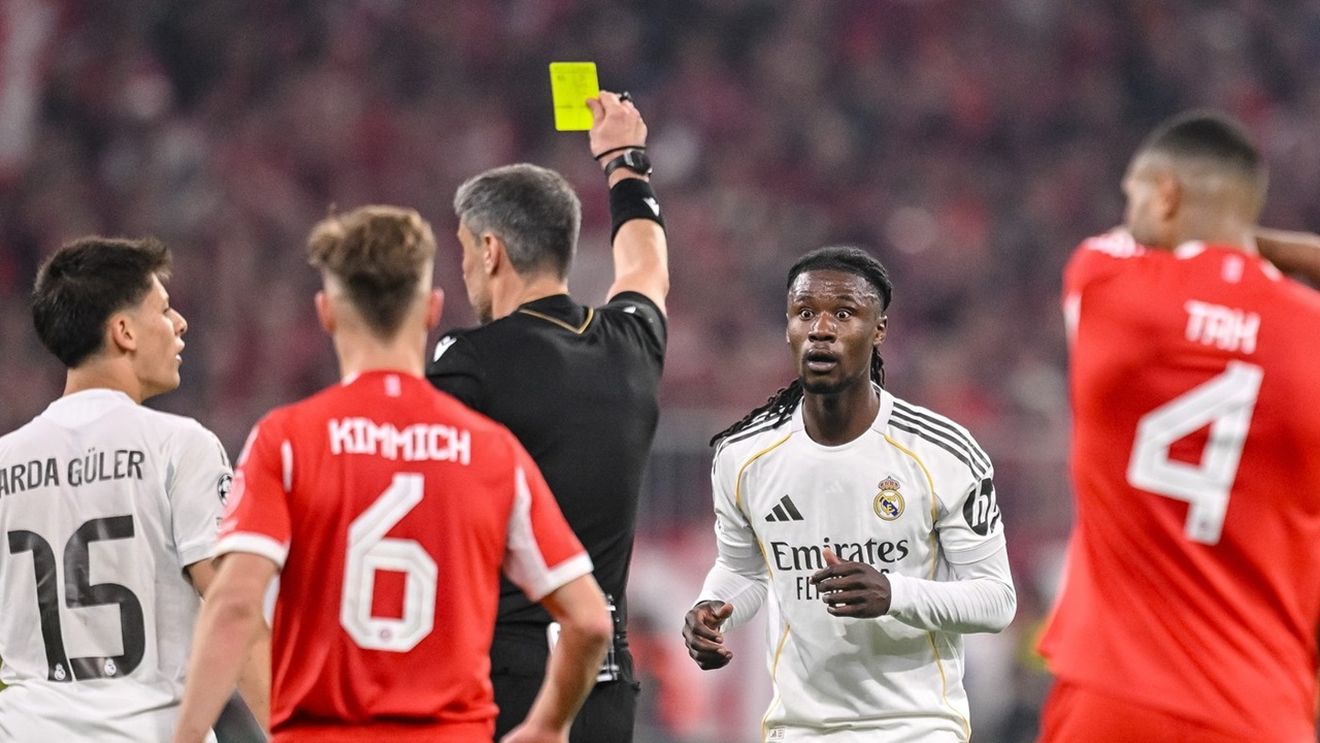 Ce nebunie! Fotbaliștii lui Real Madrid l-au înconjurat pe teren pe arbitrul Vincic la finalul meciului cu Bayern: Guler a fost eliminat!