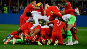 Transformarea unei echipe, care este hotărâtă să câștige titlul Mondial. Declarațiile englezilor, la finalul unui meci cu miză istorică: "Vrem să ne facem țara mândră"