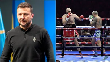 Cum l-a numit Volodimir Zelenski pe Oleksandr Usyk după victoria cu Tyson Fury! S-au strâns sute de mii de like-uri la mesajul președintelui Ucrainei