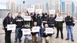 "Noi îl avem pe Dorel, voi pe Dodel!"** Muncitorii români din Londra vin să susțină Steaua pe Stamford Bridge