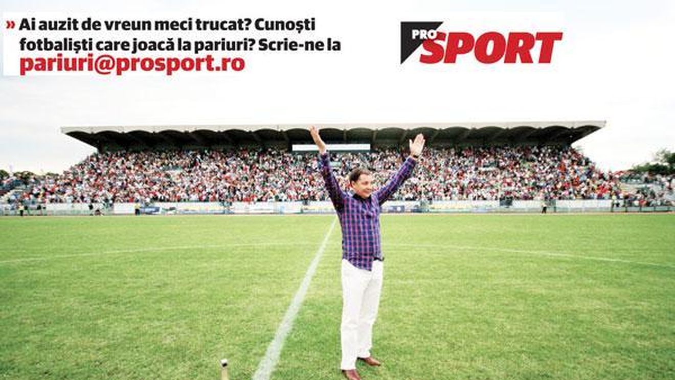 Mărturiile adunate de ProSport duc spre o singură direcție:** el ar fi cel care a comandat trucarea meciurilor! "Le-a spus jucătorilor că, altfel, nu își primesc banii"