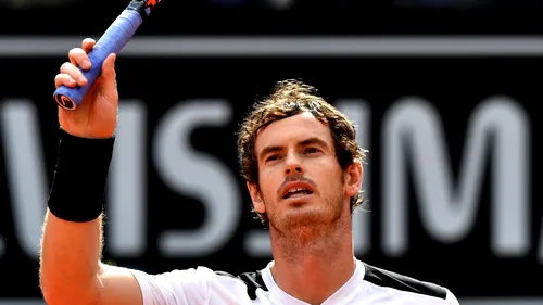 Andy Murray a anunțat că nu va mai evolua în acest sezon: 