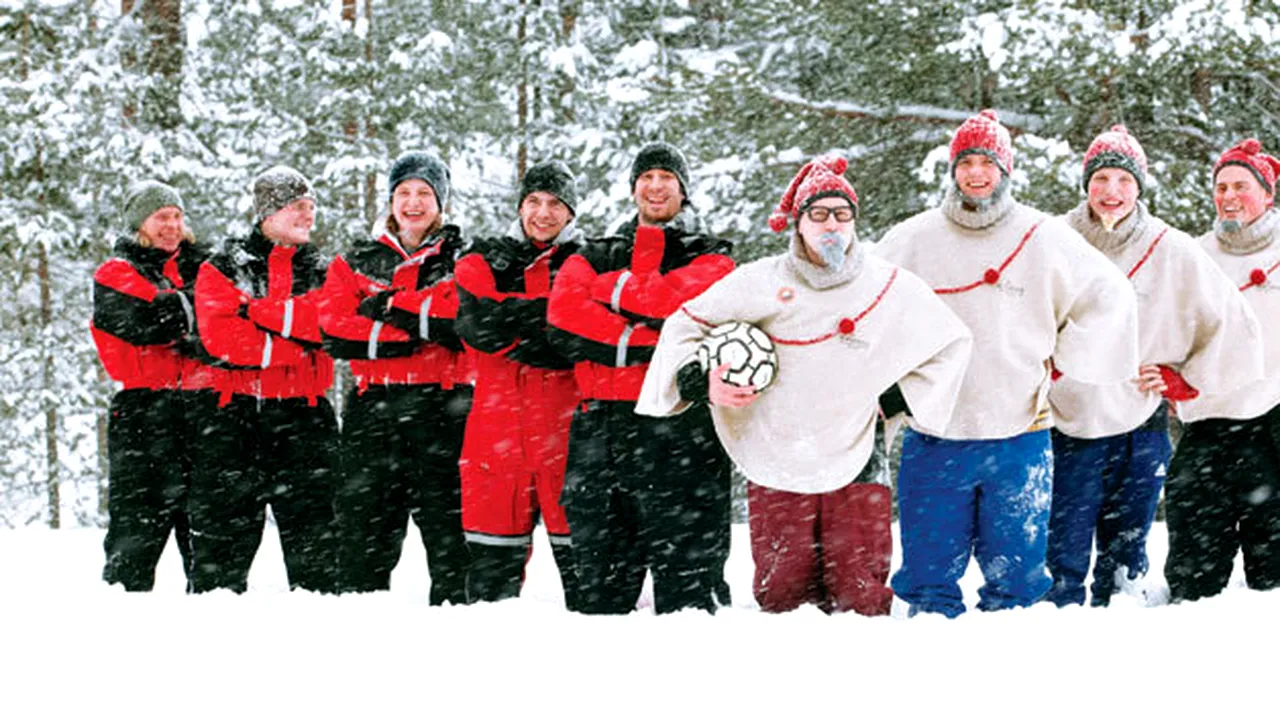 FOTO** Moș Crăciun are echipă de fotbal în Finlanda