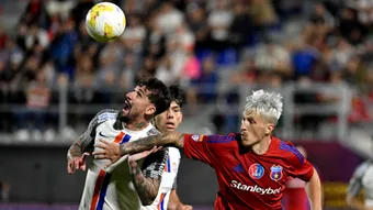 Alexandru Albu a deschis calea victoriei Chindiei împotriva Stelei: ”Am reușit să marchez, am făcut-o contra FCSB-ului, am făcut-o și contra Stelei, deci sunt fericit”