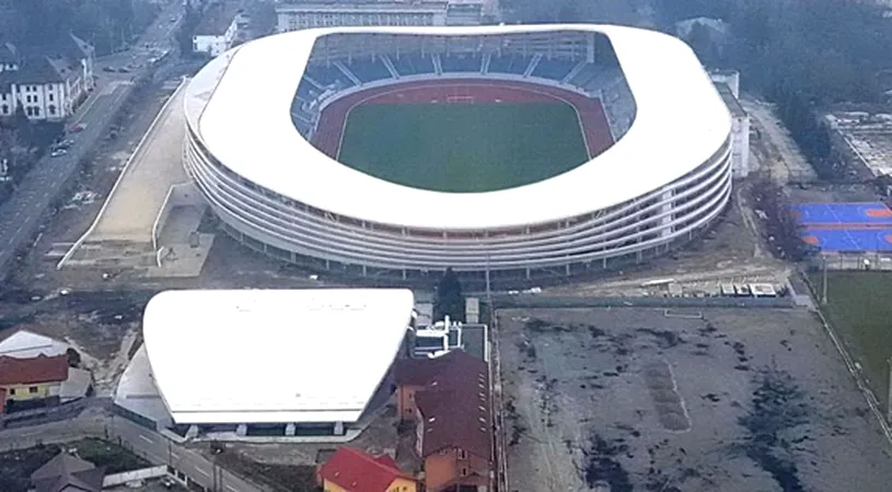 Poziția oficială în privința stadionului din Târgu Jiu! Motivul pentru care Pandurii nu poate folosi arena, deși a fost finalizată