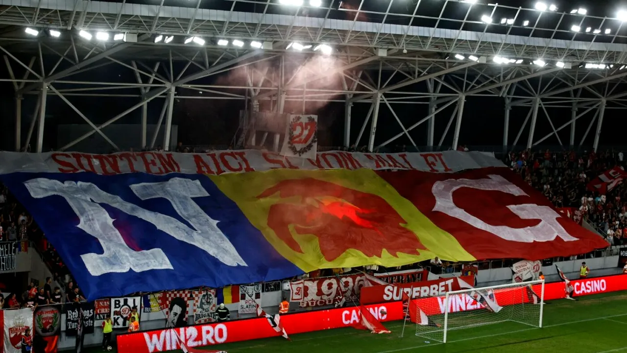 Cum au reacționat fanii maghiari ai lui Sepsi când galeria lui Dinamo a strigat „România, România!” în meciul de pe stadionul „Arcul de Triumf”