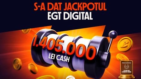 (P) Un jucător începător de casino a câștigat 1,4 milioane de lei, pe Betano