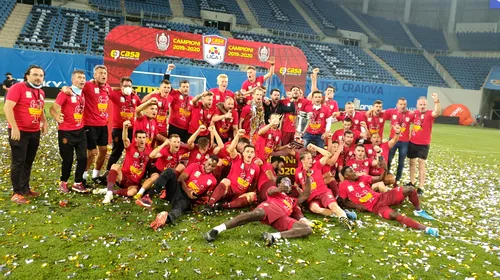 CFR Cluj, în al nouălea cer după ce a câștigat titlul în fața Universității Craiova: „Sperăm să demonstrăm încă o dată în Europa că suntem cea mai bună echipă din România!”